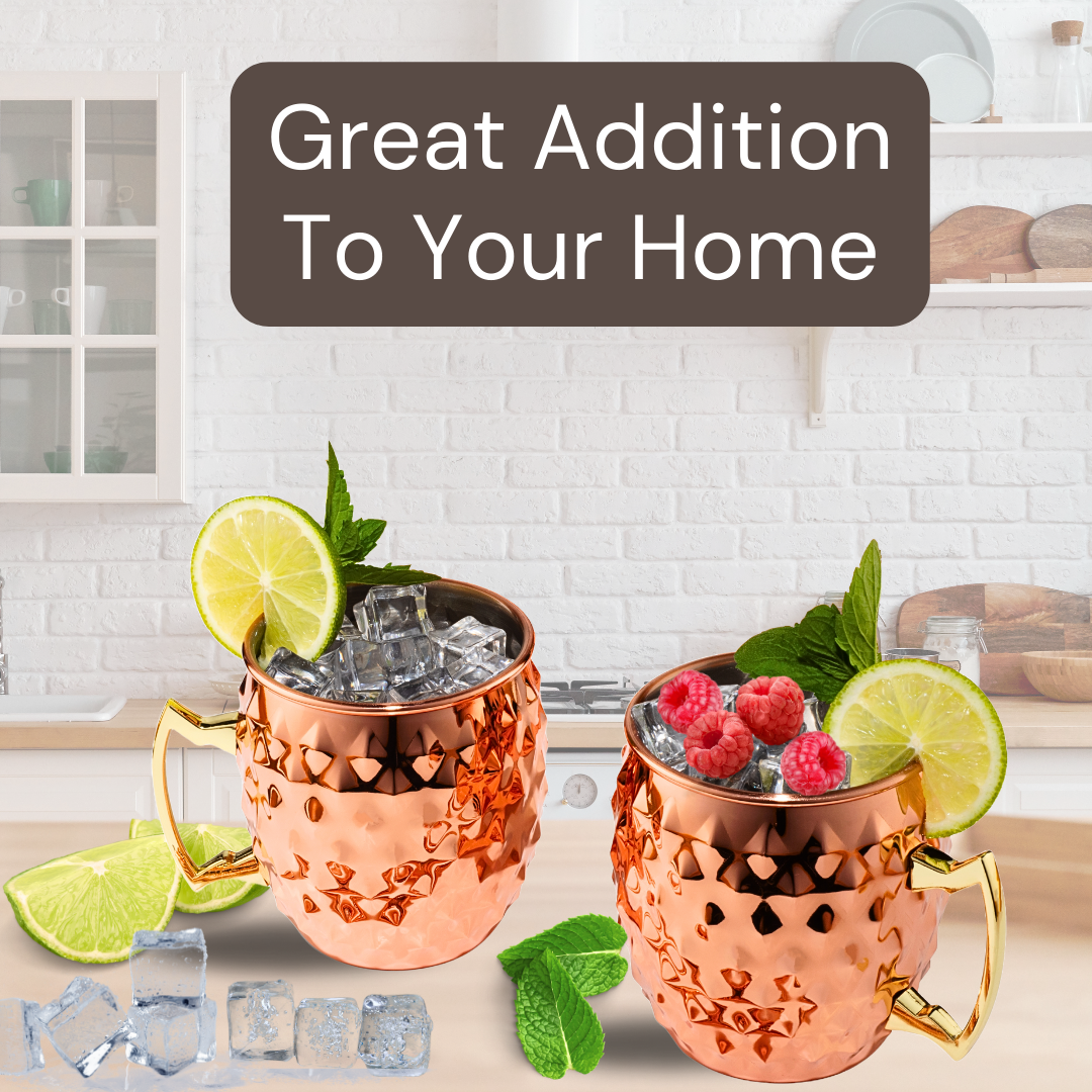 Moscow Mule Mugs Set Of 2