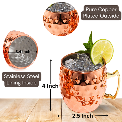 Moscow Mule Mugs Set Of 2